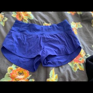 NWOT Lululemon Speed Up Short 2.5